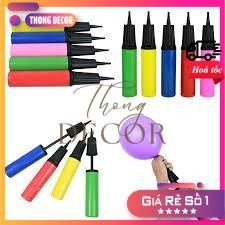 Bơm bong bóng cầm tay, bơm tay tiện dụng, trang trí tiệc sinh nhật