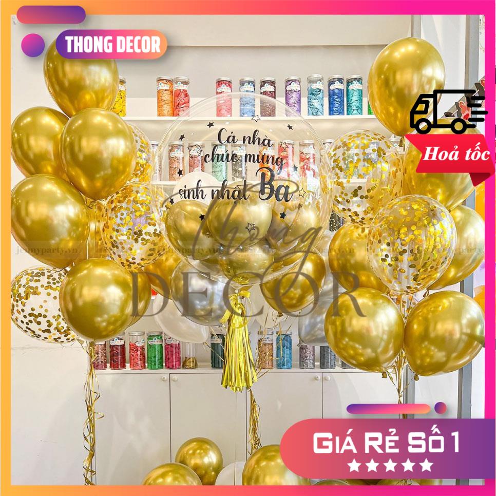 Bong bóng Jumbo 36inch bằng nhựa trong suốt, bóng trang trí tiệc sinh nhật, sự kiện