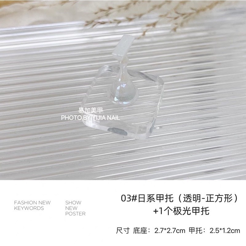 Đế móng làm mẫu