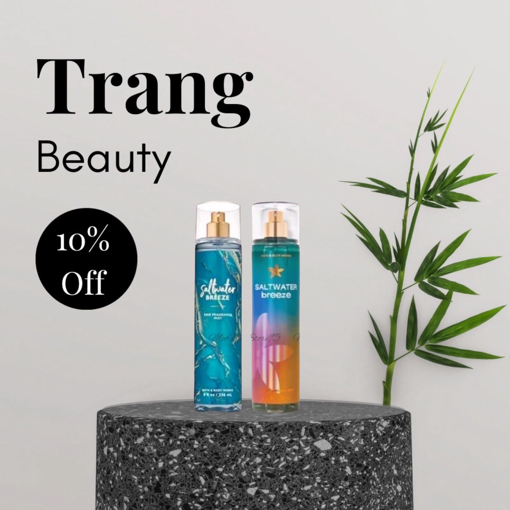 Xịt Thơm SALTWATER BREEZE Mist 30ml/50ml/100ml/ Fullsize
