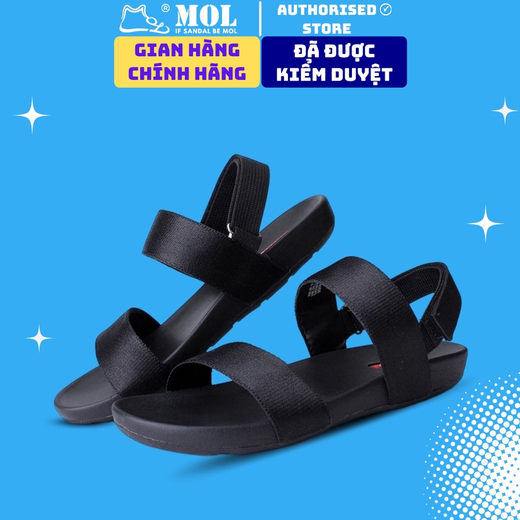 Sandal nam Vento 2 quai ngang NV4906B màu đen