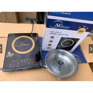 Bếp điện từ media md-bt1820 tặng kèm nồi -media md-bt1820 công suất 2000w