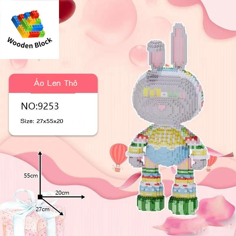 ✨Hàng sẵn&COD✨Bạo Lực Gấu Khối Xây Dựng Tương Thích Với Đồ Chơi Lego Xếp Hình Lắp Ráp Trẻ Em 8 Đến 12 Tuổi Các Hạt Nhỏ N