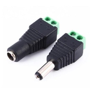 Jack nguồn DC đực và Jack DC cái