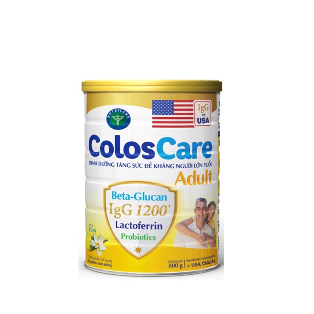 Sữa non Coloscare - Dinh dưỡng cho cả gia đình loại 800g