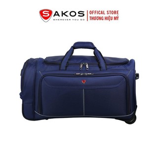 Túi du lịch cần kéo sakos GIGANT xanh navy chính hãng