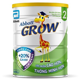 Sữa bột abbott grow 2 900g