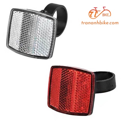 Phản quang cảnh báo trước sau gắn ghi đông, cọc yên