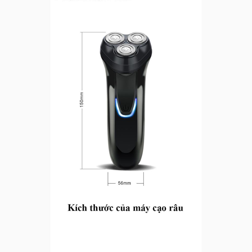 Máy Cạo Râu 3 Lưỡi Kép Thân Máy Chống Nước MCR06