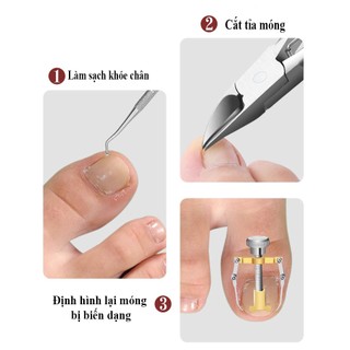 Bộ Kìm Bấm Móng Bao Da 7 Món Cao Cấp