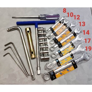 Combo bộ đồ nghề 21 món sửa chữa ô tô xe máy