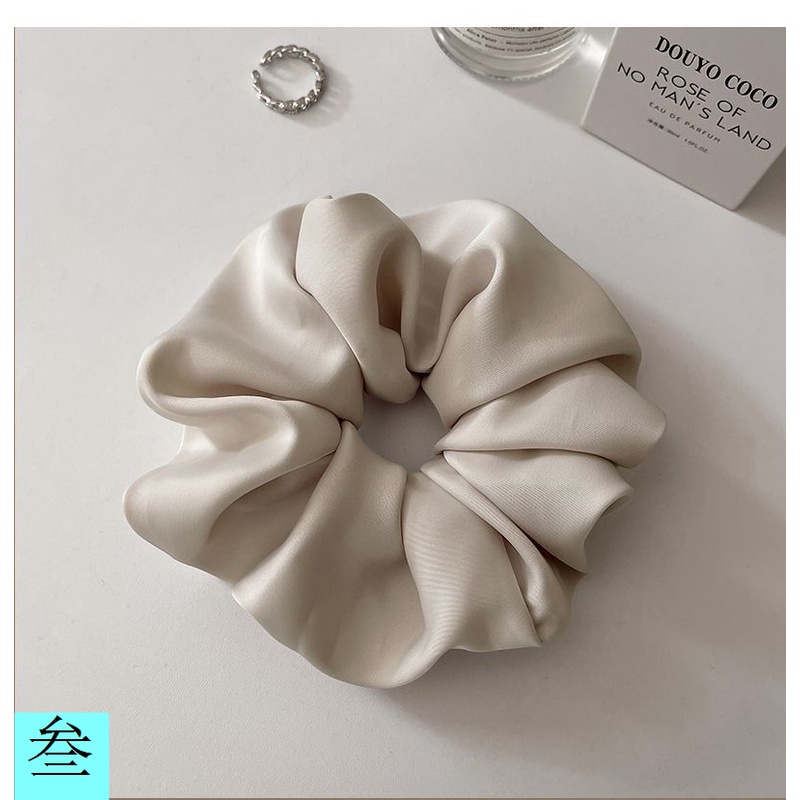 Dây Buộc Tóc Cao Su Satin Không Đường May Hình Chú Heo Thời Trang Mùa Hè Dành Cho Nữ