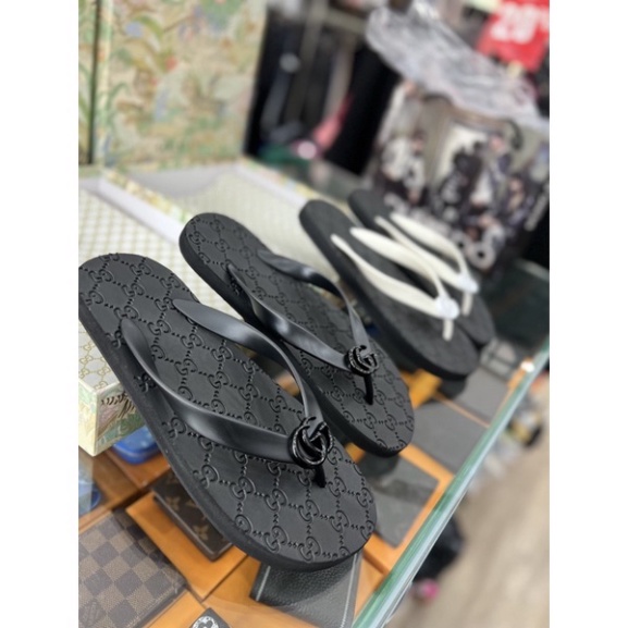 Tông dập vân cao cấp full box - Dép nam vân chìm siêu nét