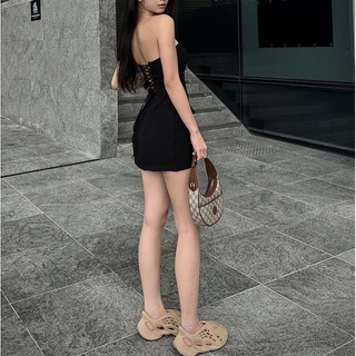 Đầm Body Con Hở Lưng Mùa Hè