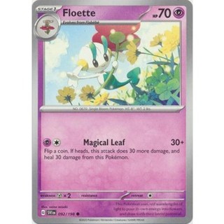 Thẻ bài pokemon floette - 092/198 - common