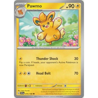 Thẻ Bài Pokemon Pawmo - 075/198 - Common