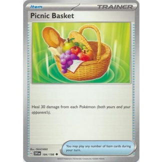 Thẻ Bài Pokemon Picnic Basket - 184/198 - Uncommon