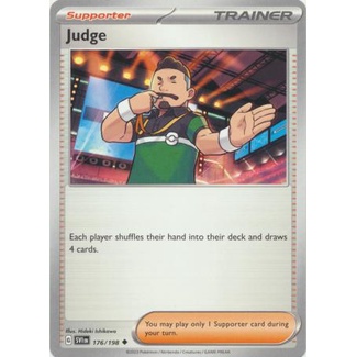Thẻ Bài Pokemon Judge - 176/198 - Uncommon