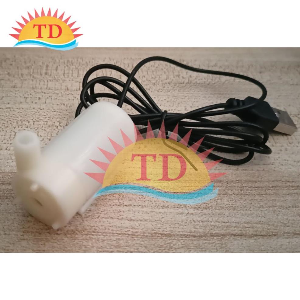 Máy bơm chìm mini 5 vol Nguồn USB - Bơm USB