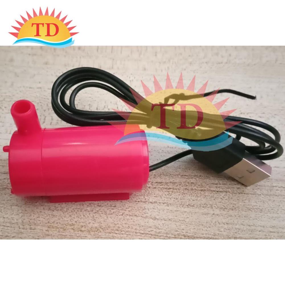 Máy bơm chìm mini 5 vol Nguồn USB - Bơm USB