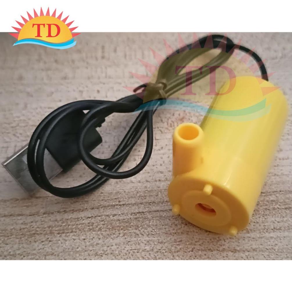 Máy bơm chìm mini 5 vol Nguồn USB - Bơm USB