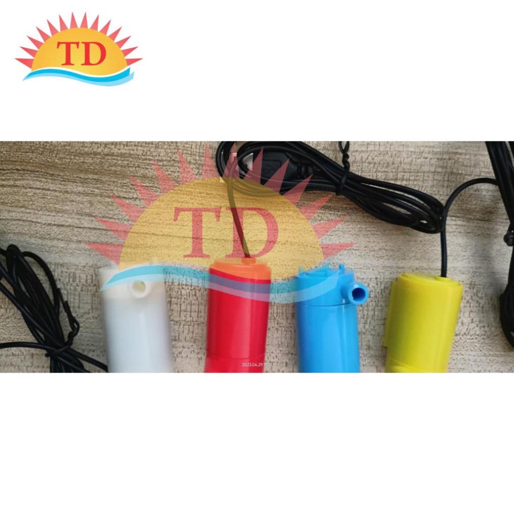 Máy bơm chìm mini 5 vol Nguồn USB - Bơm USB
