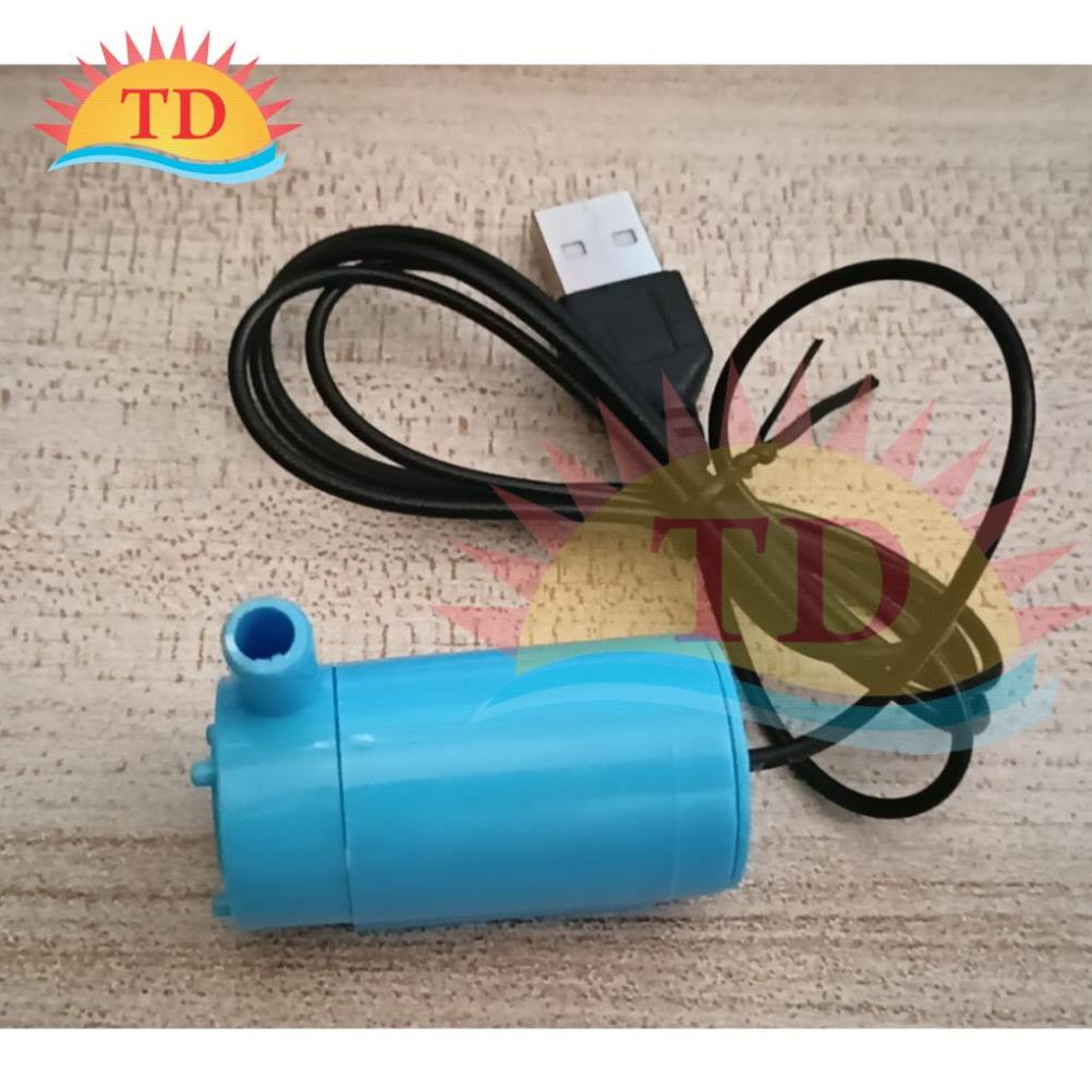 Máy bơm chìm mini 5 vol Nguồn USB - Bơm USB