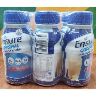 2 THÙNG (48 chai) Ensure nước Original 237ml