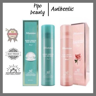 Kem Chống Nắng Dạng Xịt JM Solution dung tích 180ml - Bản hồng và Xanh