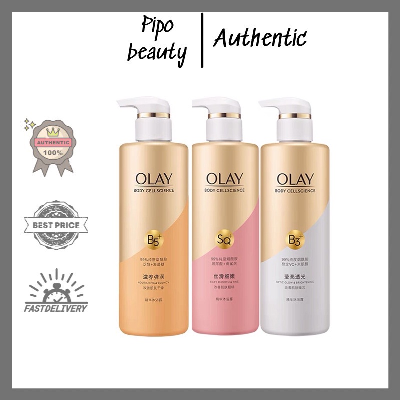 Sữa tắm Olay B3+ trắng da 500ml