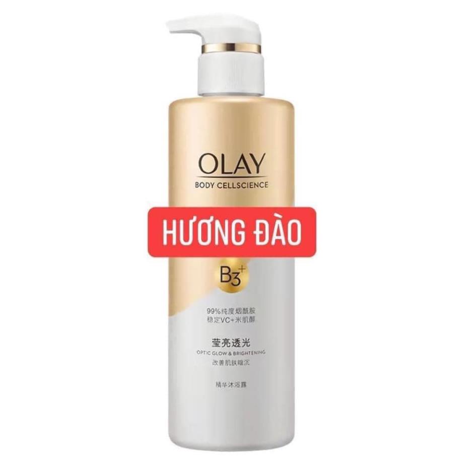 Sữa tắm Olay B3+ trắng da 500ml