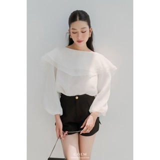 Coem | áo kiểu cổ thuyền - khoi top