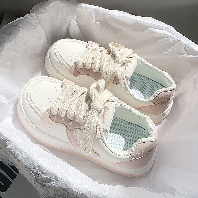 Giày Thể Thao Thoáng Khí Chống Trượt Phong Cách Hàn Quốc Cho Nữ