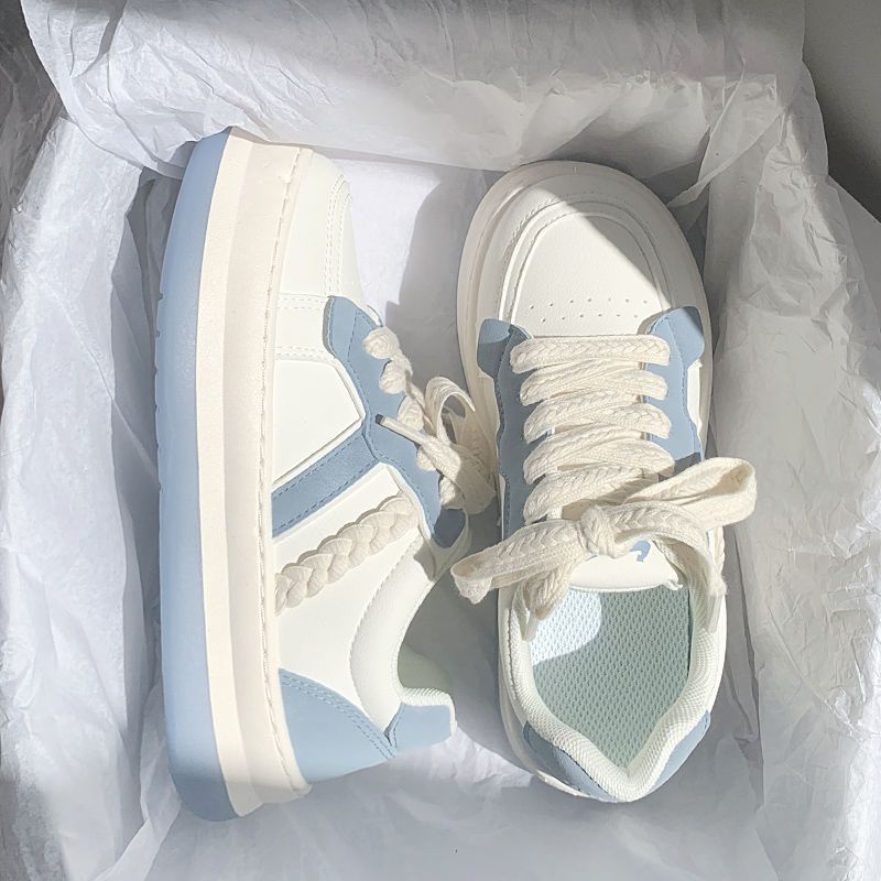 Giày Thể Thao Thoáng Khí Chống Trượt Phong Cách Hàn Quốc Cho Nữ