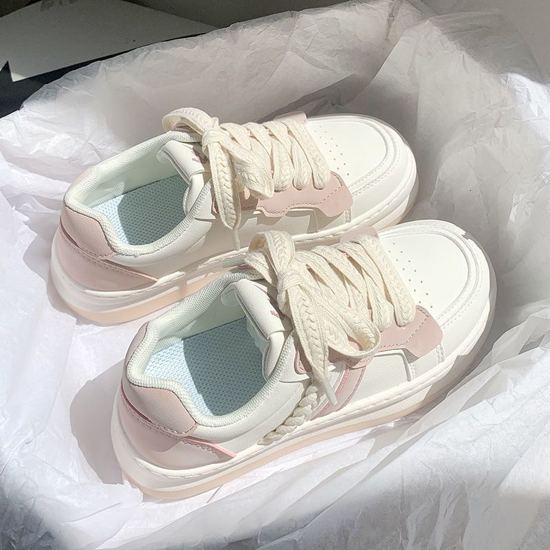 Giày Thể Thao Thoáng Khí Chống Trượt Phong Cách Hàn Quốc Cho Nữ