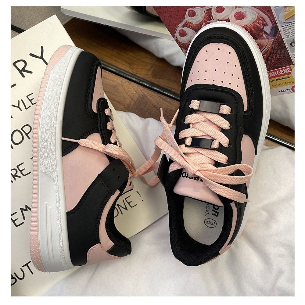 Giày Thể Thao Đế Dày Tăng Chiều Cao Trọng Lượng Nhẹ Thoáng Khí Phong Cách Hàn Quốc Dễ Phối Đồ Thời Trang Xuân Hè Cho Nữ