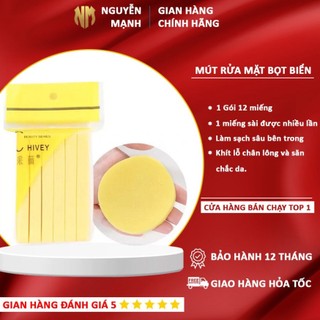MIẾNG MÚT RỬA MẶT BỌT BIỂN Bịch To