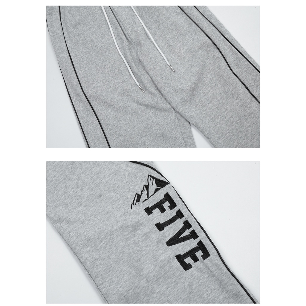 Quần Dài Thể Thao Dáng Rộng Phong Cách Đường Phố Mỹ Kiểu Dây Rút Mới