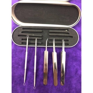 Bộ Dụng Cụ Nặn Mụn 5 Chi Tiết ( Cao Cấp )