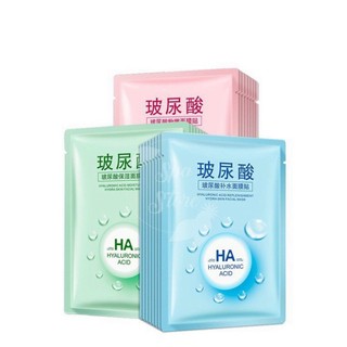 Mặt Nạ Giấy Dưỡng Da Mụn Cấp Ẩm Thải Độc Nạ HA