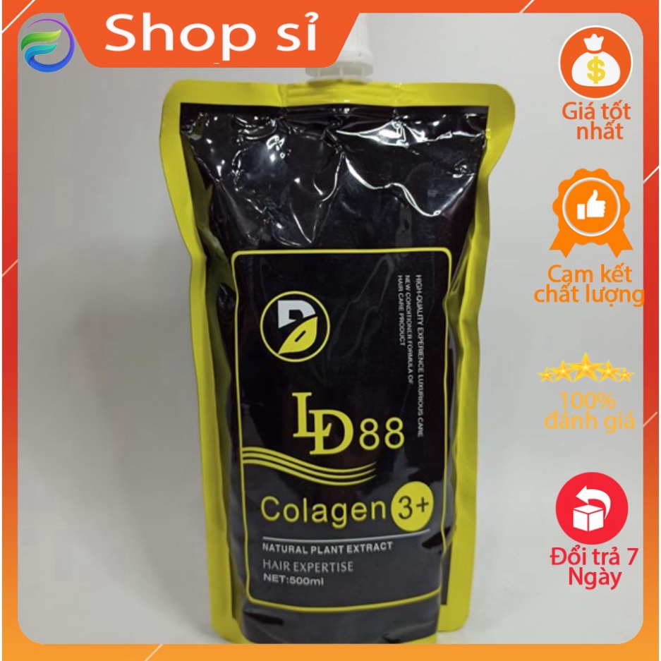 (Chính Hãng Hàng Chuẩn 100%) Túi Hấp LD88 500ml Hấp hũ LD88 650ml Collagen 3