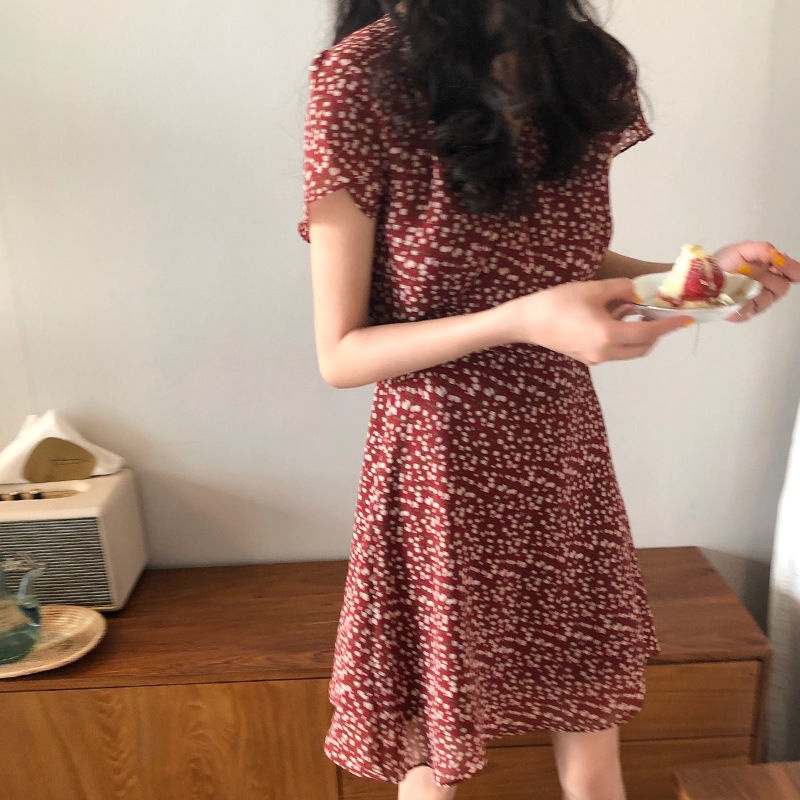 Đầm Tay Ngắn Thời Trang Mùa Hè Dễ Phối Đồ Cho Học Sinh