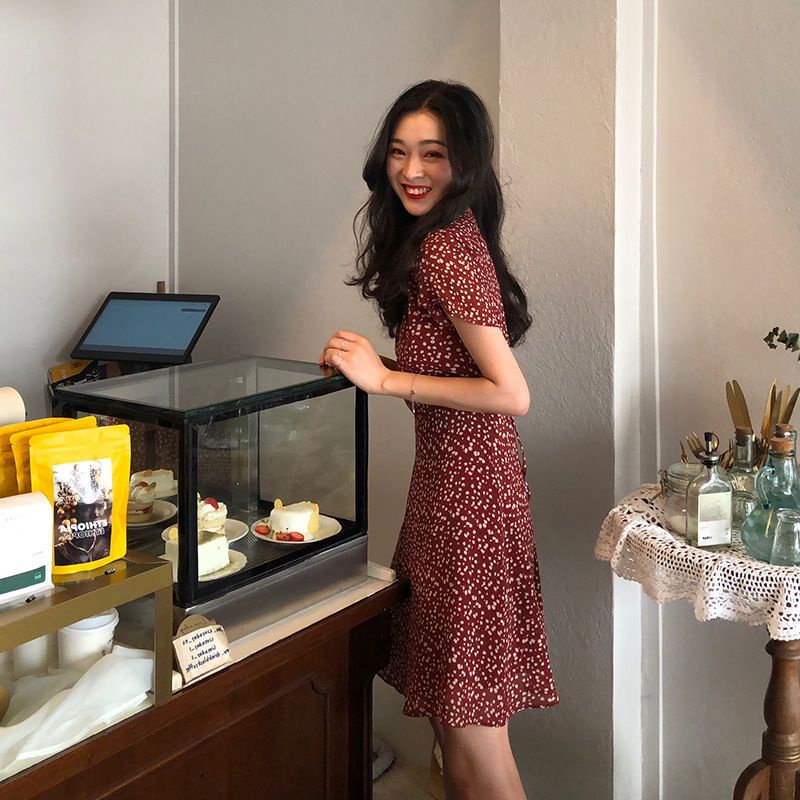 Đầm Tay Ngắn Thời Trang Mùa Hè Dễ Phối Đồ Cho Học Sinh