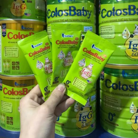 Sữa non ColosBaby 0+ dạng gói tiện lợi 9,6g