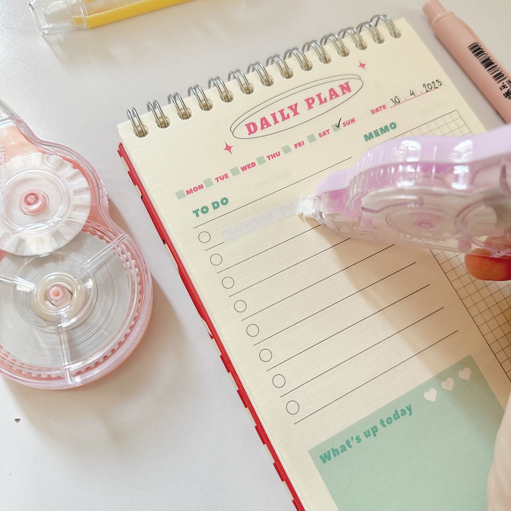 Bút xóa kéo Guangbo Comic che phủ tốt, lõi dài 30m tiết kiệm BXK02