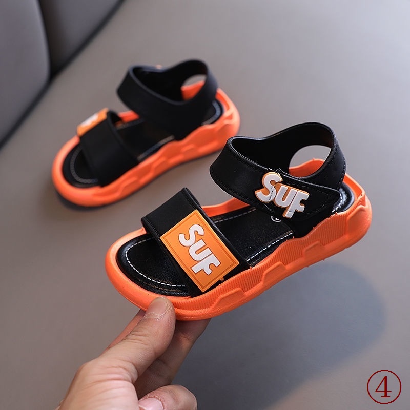 Giày Sandal Cao Su Đế Mềm Mùa Hè 2023 Phong Cách Mới Cho Học Sinh Tiểu Học