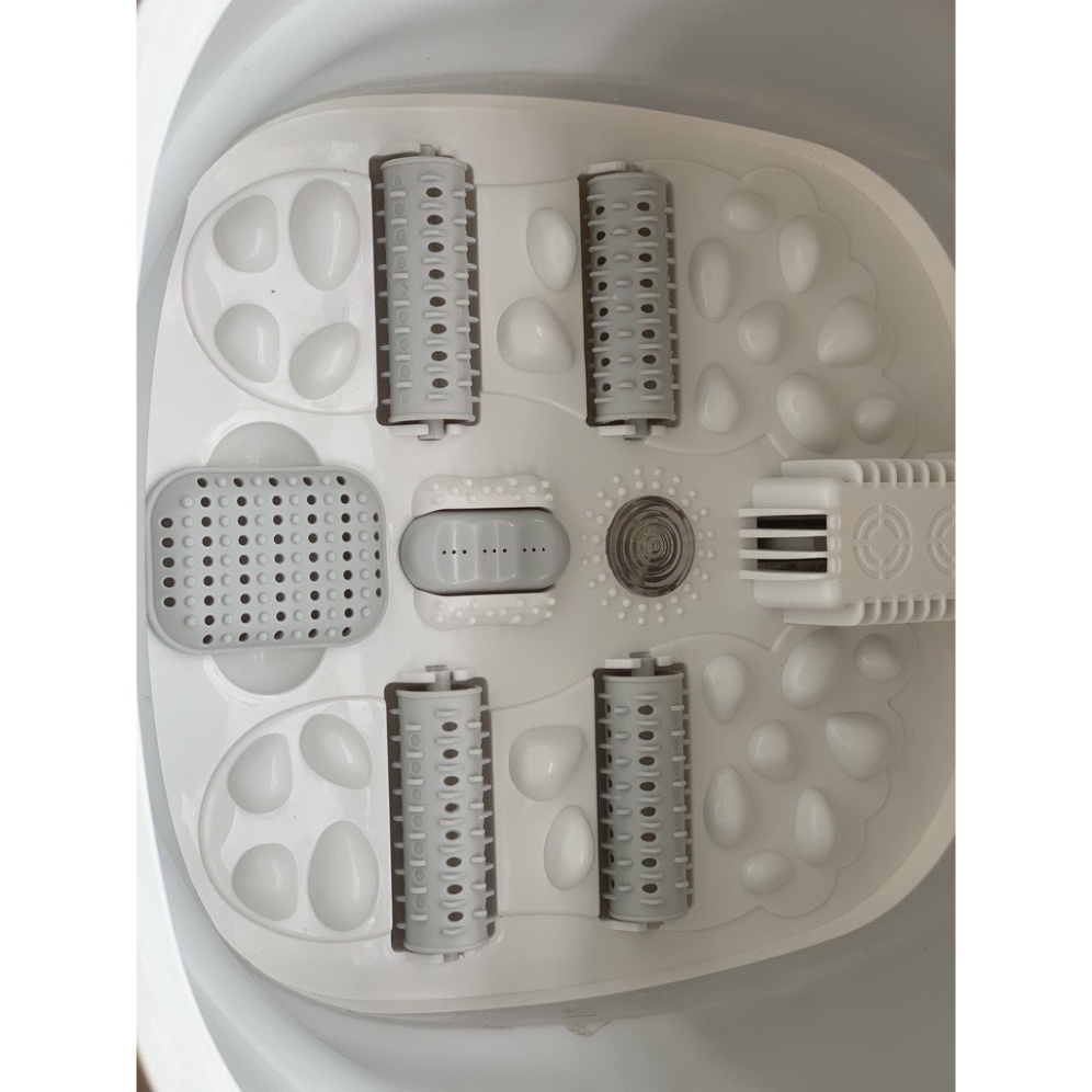 Bồn Ngâm Chân Gấp Gọn Có Sục Khí Tự Làm Nóng Massage Chân Bảo Hành 12 Tháng,
