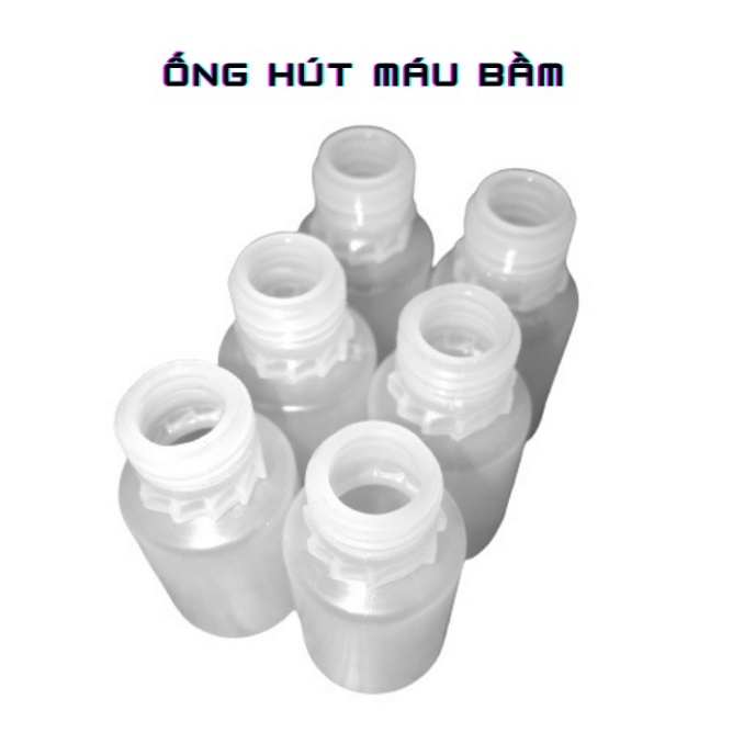 Ống Nhựa Hút Máu Bầm Loại Tót Spa Hũ Hút Máu Bầm Ống Hút Mụn Mủ Mụn Viêm Da Tách Lẻ