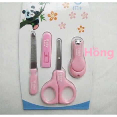 Bộ Bấm móng tay trẻ sơ sinh cắt móng tay bé bộ 3 chi tiết