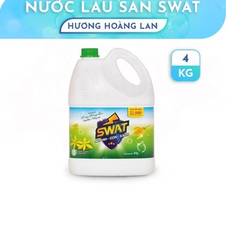 Nước lau sàn swat can 4kg tiết kiệm
